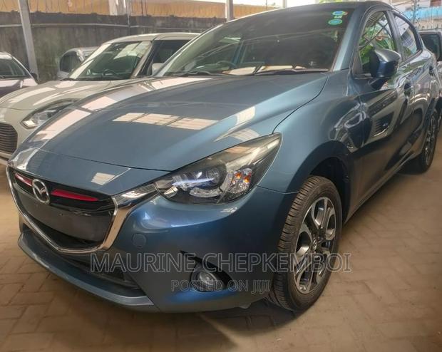 Blue 2017 Mazda Demio: Compact Hatchback with a Difference