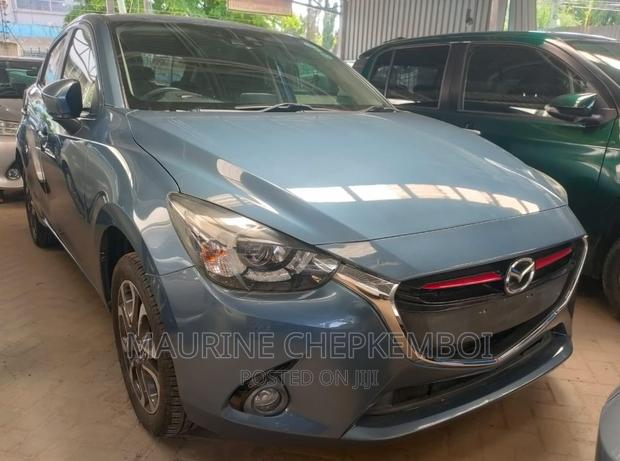 Blue 2017 Mazda Demio: Compact Hatchback with a Difference