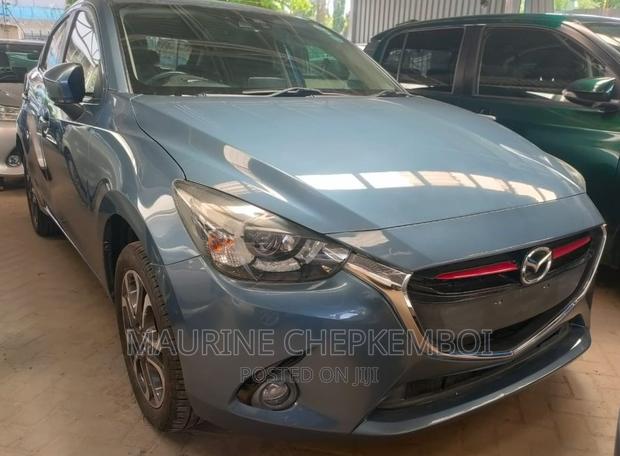 Blue 2017 Mazda Demio: Compact Hatchback with a Difference
