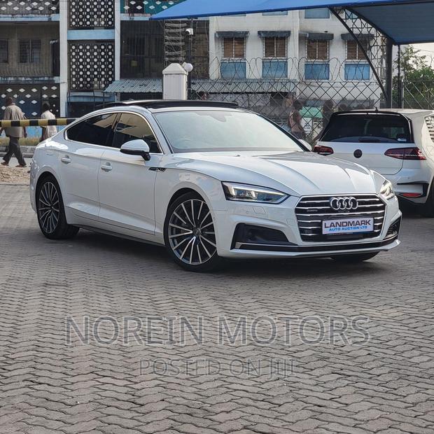New 2018 Audi A5 in White: Premium Hatchback