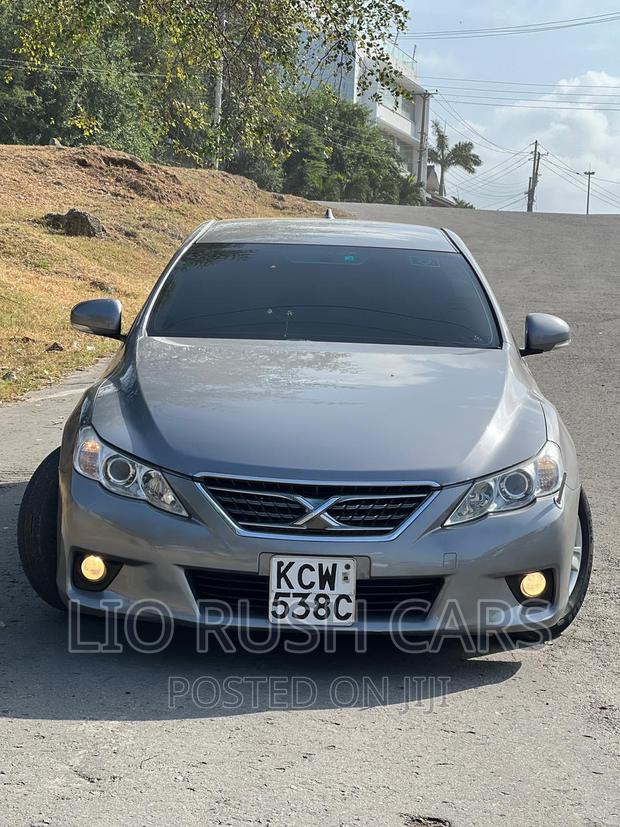 Gray 2012 Toyota Mark X - Quality Used Luxury Sedan