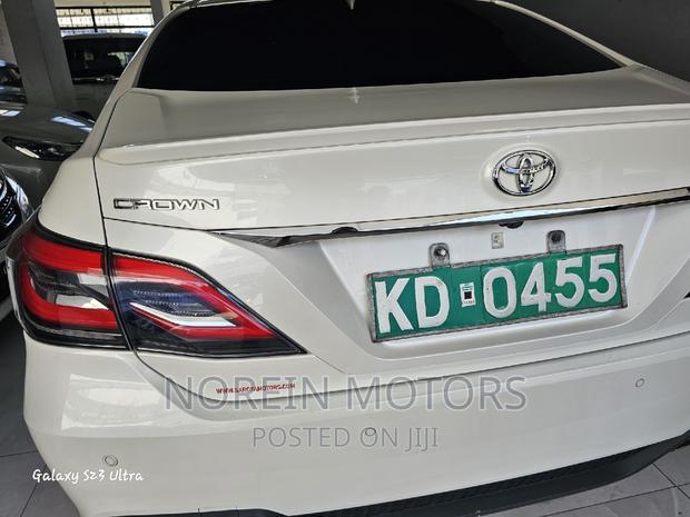 2020 Toyota Crown in Off-White: Premium Sedan Options