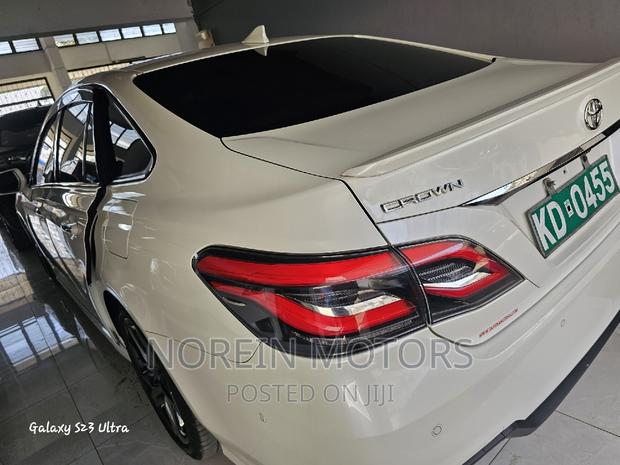 2020 Toyota Crown in Off-White: Premium Sedan Options