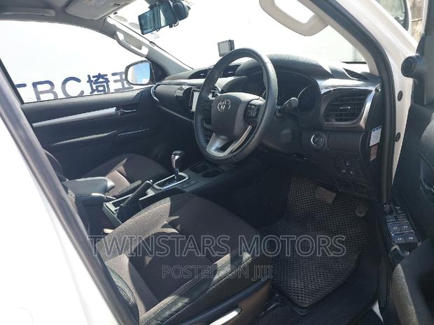 2018 White Toyota Hilux: Tough and Stylish Pickup Truck for Everyday Use
