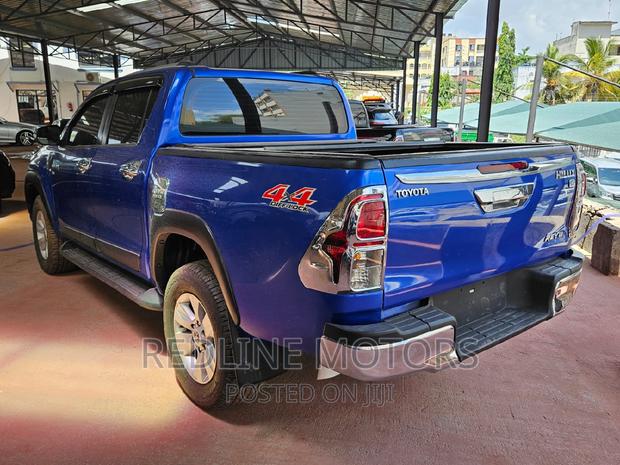 Blue 2017 Toyota Hilux: Stylish and Durable Pickup Truck for All Terrains