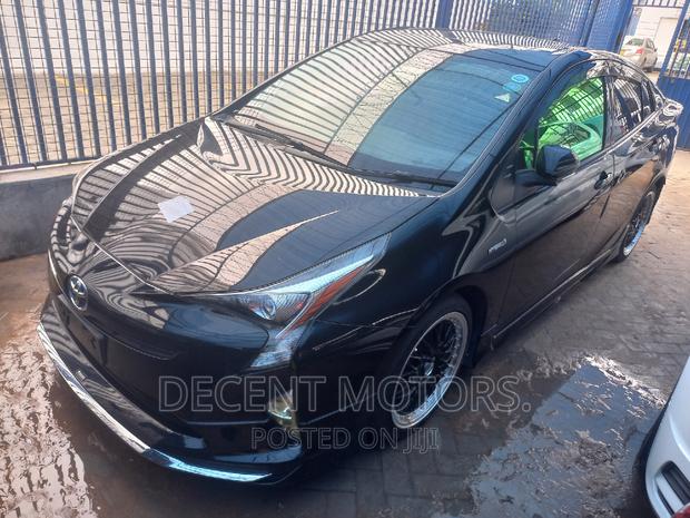 Black 2018 Toyota Prius Four Touring - Hybrid Vehicle with Luxury