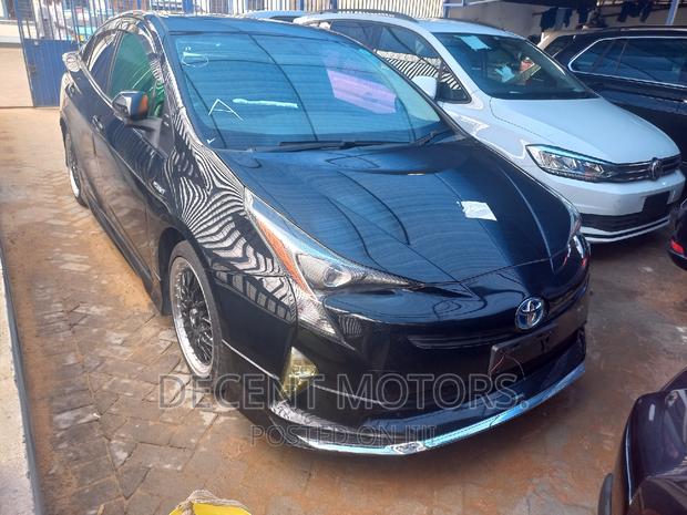 Black 2018 Toyota Prius Four Touring - Hybrid Vehicle with Luxury