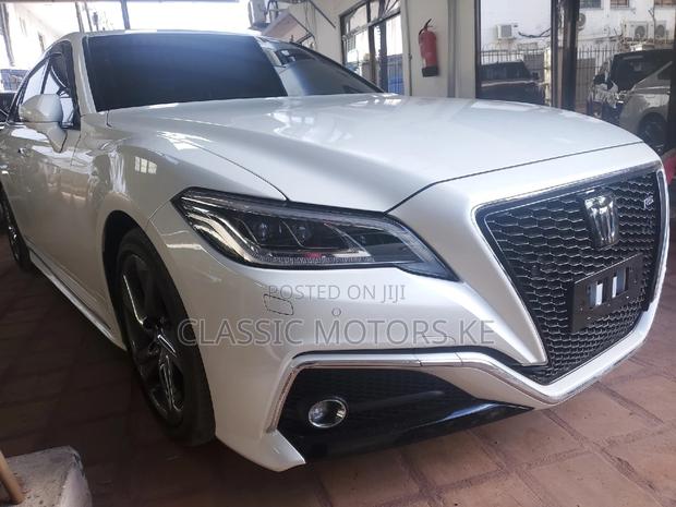 White 2019 Toyota Crown: Upgrade to a Premium Sedan Today