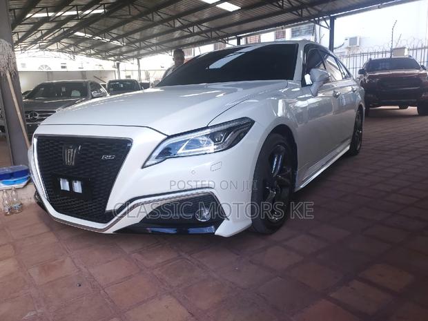White 2019 Toyota Crown: Upgrade to a Premium Sedan Today
