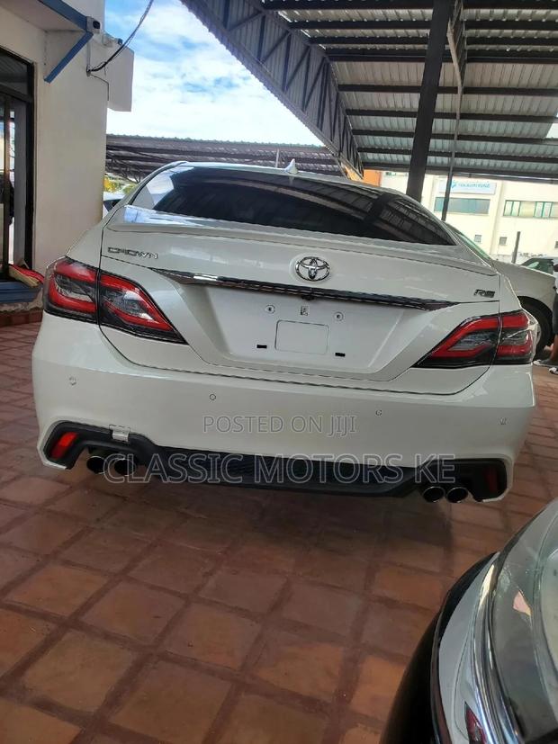White 2019 Toyota Crown: Upgrade to a Premium Sedan Today