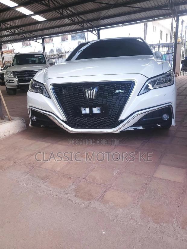 White 2019 Toyota Crown: Upgrade to a Premium Sedan Today