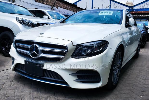 White 2018 Mercedes-Benz E250: Affordable Premium Car