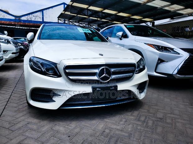 White 2018 Mercedes-Benz E250: Affordable Premium Car