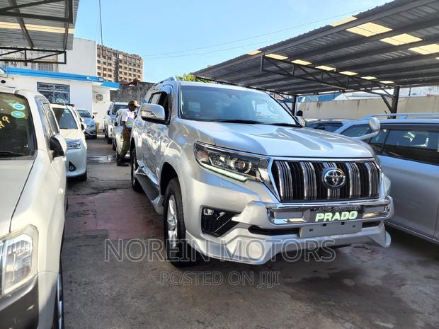 Used 2018 Toyota Land Cruiser Prado in Silver: Affordable Luxury SUV