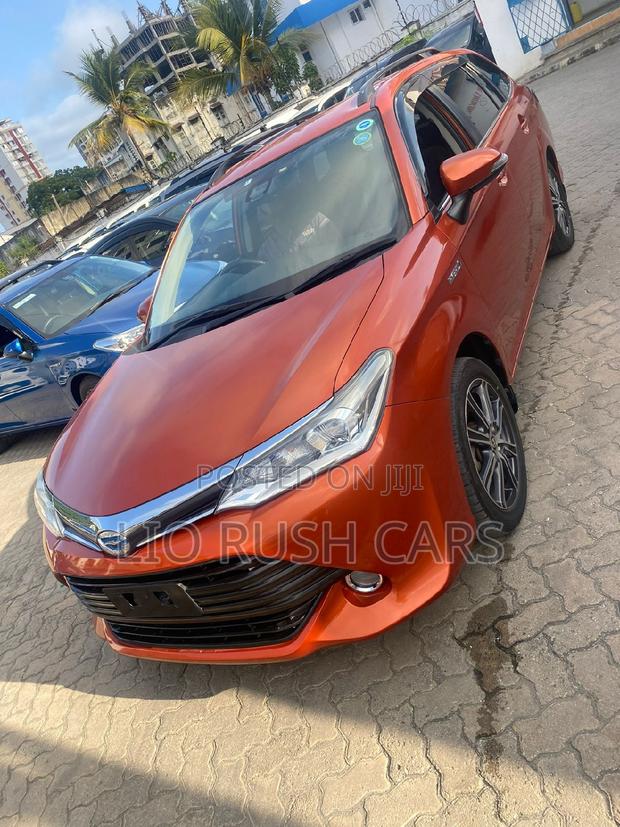 2017 Toyota Corolla Fielder Orange - Pre-owned, Excellent Condition