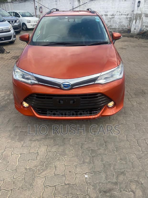 2017 Toyota Corolla Fielder Orange - Pre-owned, Excellent Condition