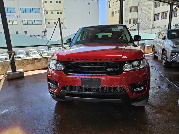 Used 2017 Land Rover Range Rover Sport SE in Red: 4x4, 3.0L 6cyl 8A