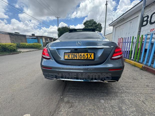 Gray Mercedes-Benz E200 2017: Luxury Car, Great Value