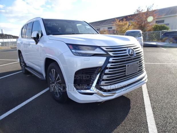 New 2023 Lexus LX in White: Upgrade Your Drive