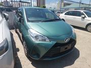 Green Toyota Vitz 1.5L Hybrid 2017 - 5-Door Hatchback for sale