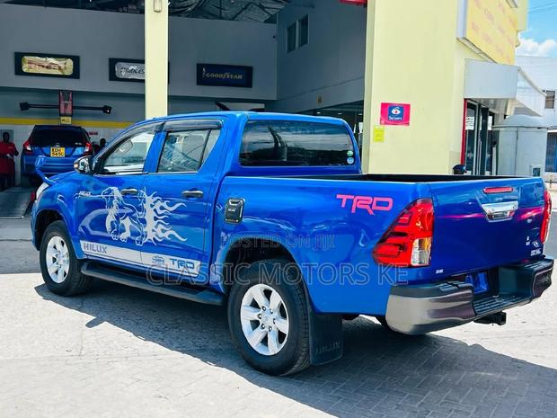 New 2019 Toyota Hilux Blue: Rugged and Reliable Pickup Truck