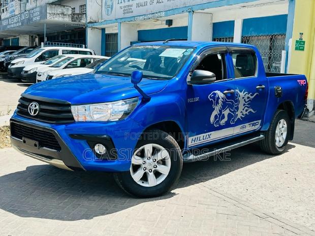 New 2019 Toyota Hilux Blue: Rugged and Reliable Pickup Truck