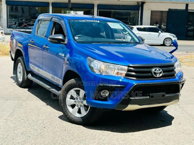 New 2019 Toyota Hilux Blue: Rugged and Reliable Pickup Truck