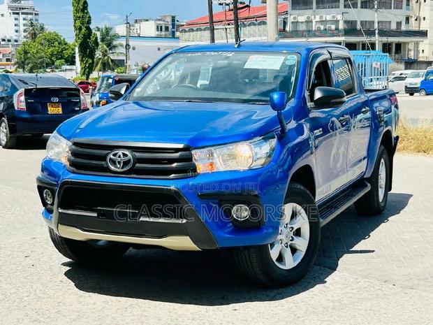 New 2019 Toyota Hilux Blue: Rugged and Reliable Pickup Truck
