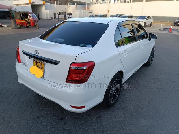 2015 Toyota Axio White Sedan - Comfortable Ride
