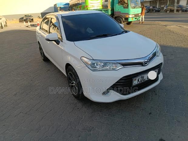 2015 Toyota Axio White Sedan - Comfortable Ride