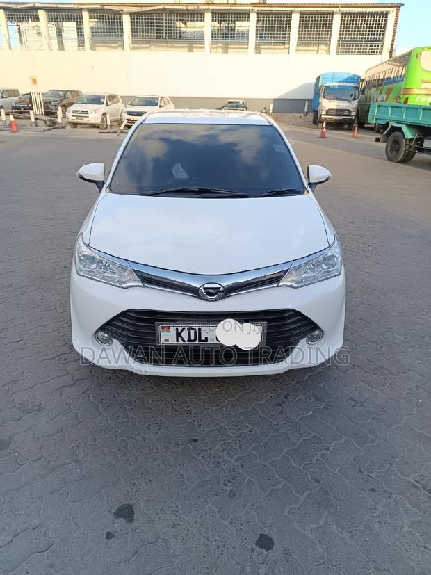 2015 Toyota Axio White Sedan - Comfortable Ride