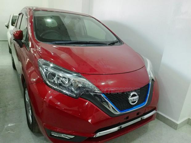 Used Nissan Note Hybrid 2018 - Beautiful Burgundy Color