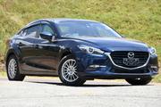 Blue Mazda Axela 2017: Modern Compact Sedan with Style for sale