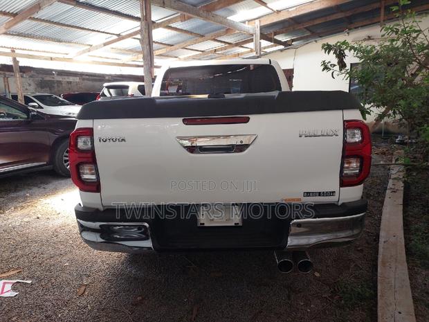 New 2020 Toyota Hilux in White: Durable, Efficient, and Rugged