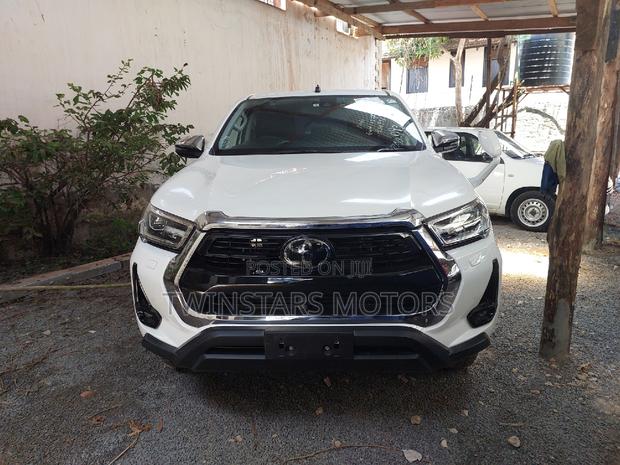 New 2020 Toyota Hilux in White: Durable, Efficient, and Rugged