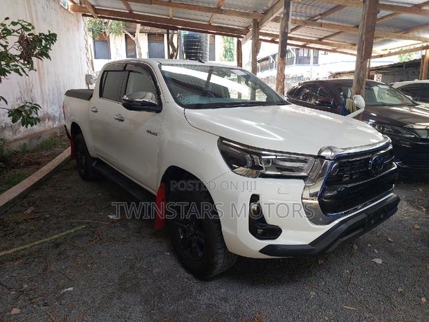 New 2020 Toyota Hilux in White: Durable, Efficient, and Rugged