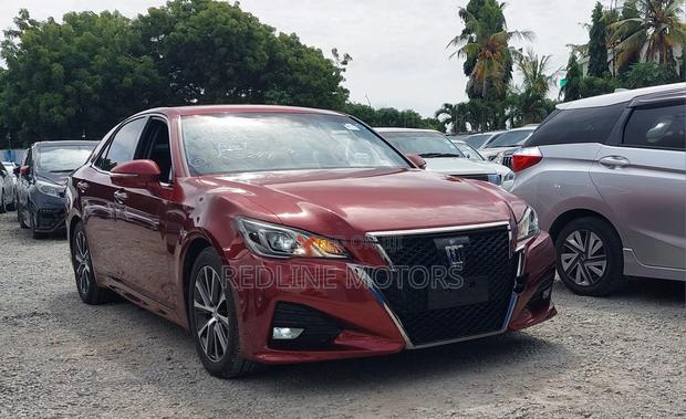 2017 Toyota Crown in Red: Sophisticated Performance