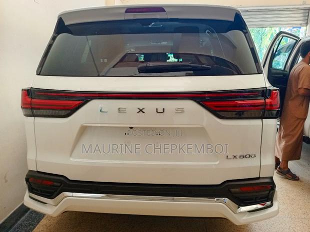 2023 Lexus LX White: Luxury and Power Redefined