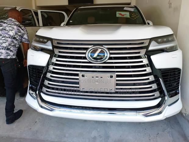 2023 Lexus LX White: Luxury and Power Redefined