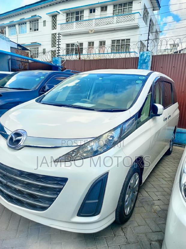 White Mazda Biante 2017 - Spacious 7-Seater MPV