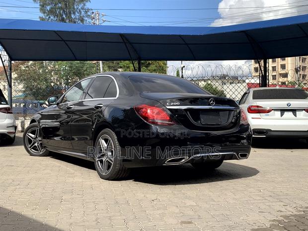 Black Mercedes-Benz C200 2018 - Modern Luxury Sedan