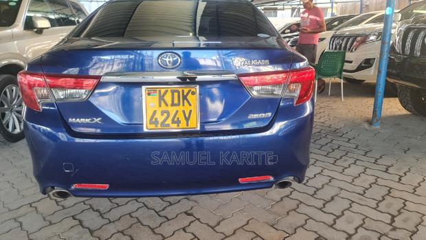 2015 Toyota Mark X Blue: Quality Sedan at Great Price