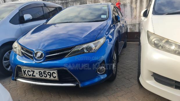 Blue 2012 Toyota Auris - Stylish and Compact Sedan
