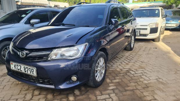 2013 Blue Toyota Corolla Fielder - Affordable Used Vehicle