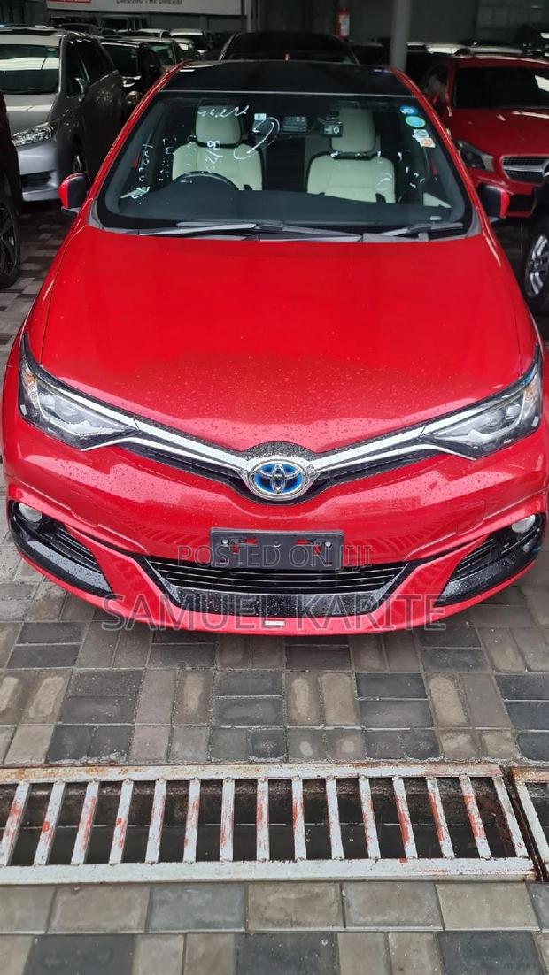 New 2017 Toyota Auris in Red: Affordable Luxury