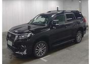 172hp 3.0L 2019 Toyota Land Cruiser Prado in Black for sale