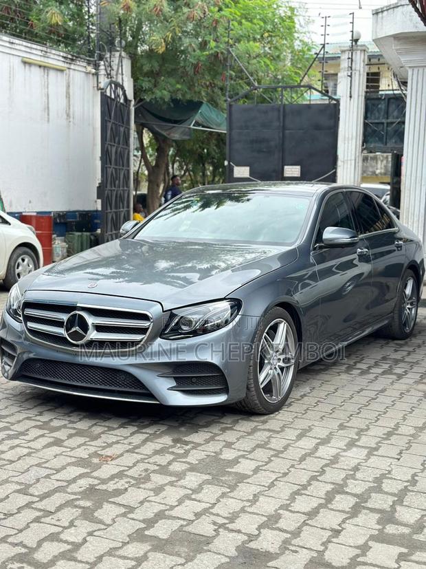 Gray Mercedes-Benz E200 2018 - Affordable Luxury