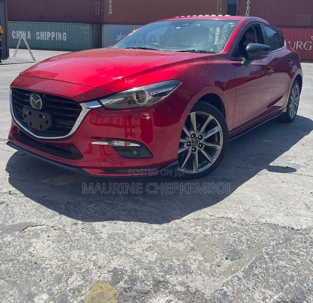 2018 Mazda Axela Burgundy Red Hatchback