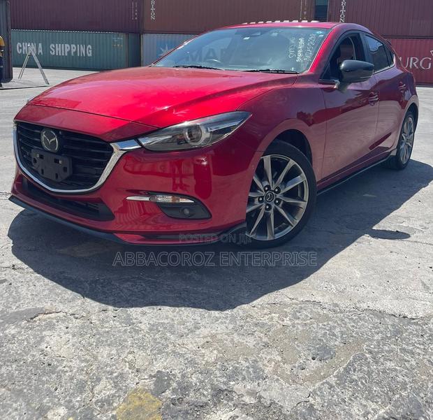 2018 Mazda Axela Burgundy Red Hatchback