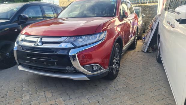 2017 Red Mitsubishi Outlander: Spacious SUV Available